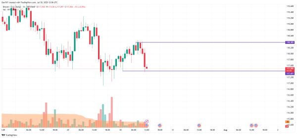Bitcoin (BTC) Price Prediction for July 301