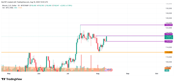 Bitcoin (BTC) Price Prediction for August 102