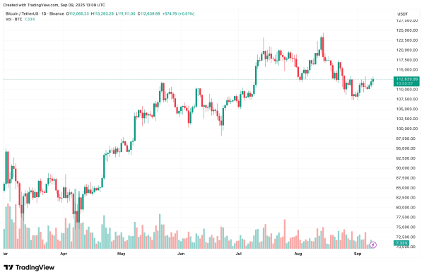Bitcoin Holds $112,000 Support As Binance Whale Activity Cools Off – What’s Ahead?1