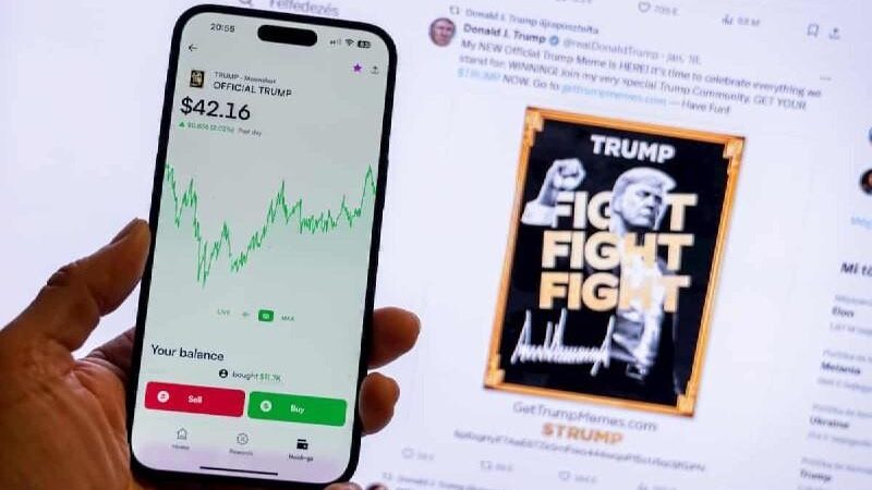 Here’s why Official Trump coin is up 20% today