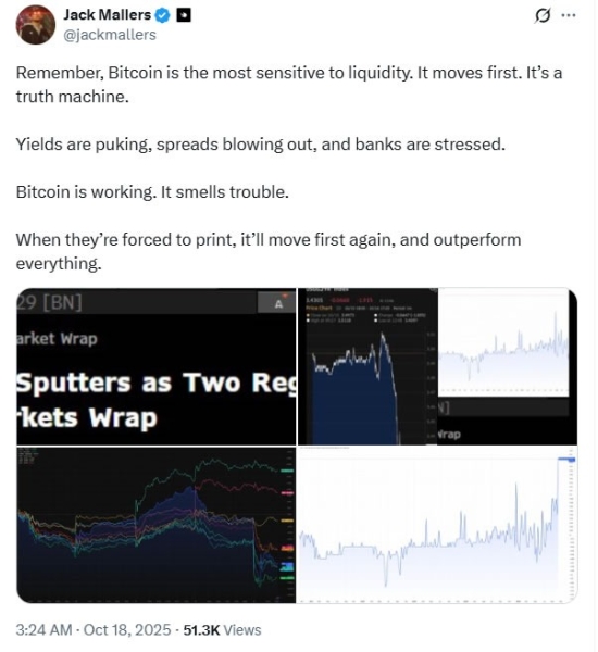 ‘Bitcoin smells trouble’ as banks are stressed and ‘yields are puking’ - Strike CEO0