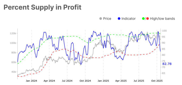 Bitcoin’s Profit Supply Shrinks as Price Fails to Breach 2-Week Downtrend