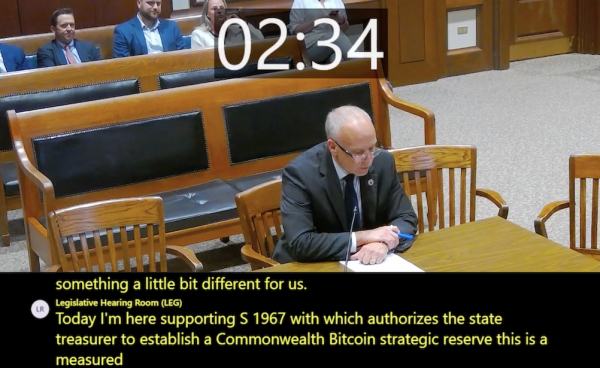 Massachusetts Bitcoin reserve bill gets lukewarm response at hearing