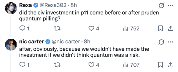 Adam Back slams Bitcoiner VC for ‘uninformed noise’ about quantum risk1