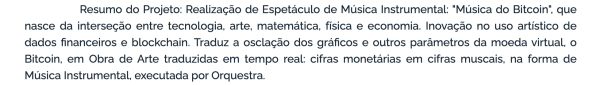 Brazil’s live orchestra to turn Bitcoin price moves into music