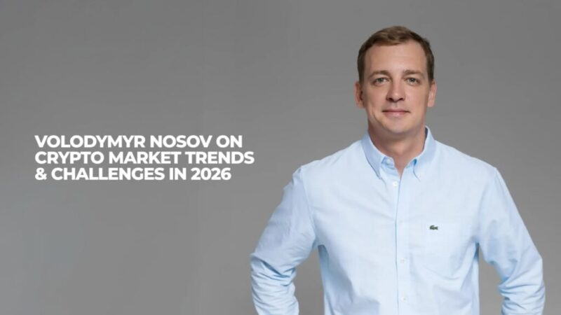 WhiteBIT CEO Volodymyr Nosov outlines Crypto Trends for 2026