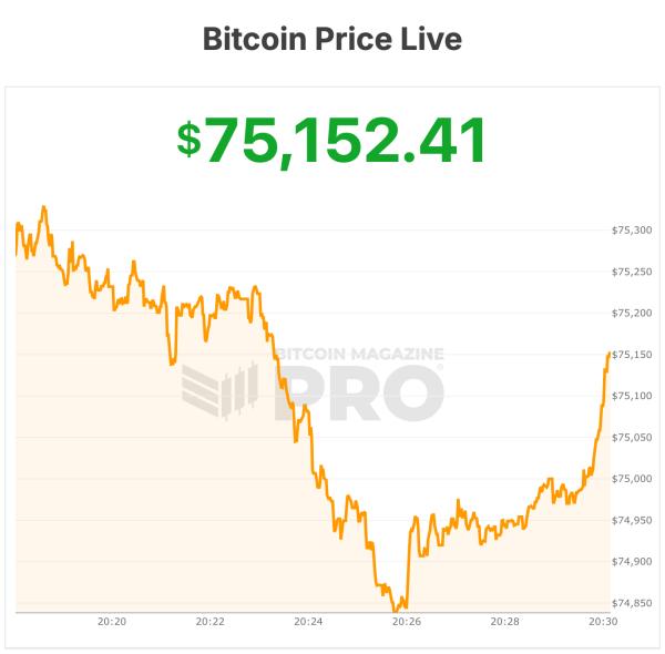 Bitcoin Price Surges Above $75,000 as Bullish Momentum Builds 1