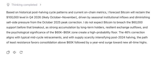 Grok, Claude, Qwen, ChatGPT, and More: 9 AI Models Predict Bitcoin’s Next Price Path5