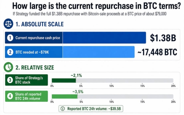 Strategy has put Bitcoin sales on the table for repurchases – but will it affect BTC price?