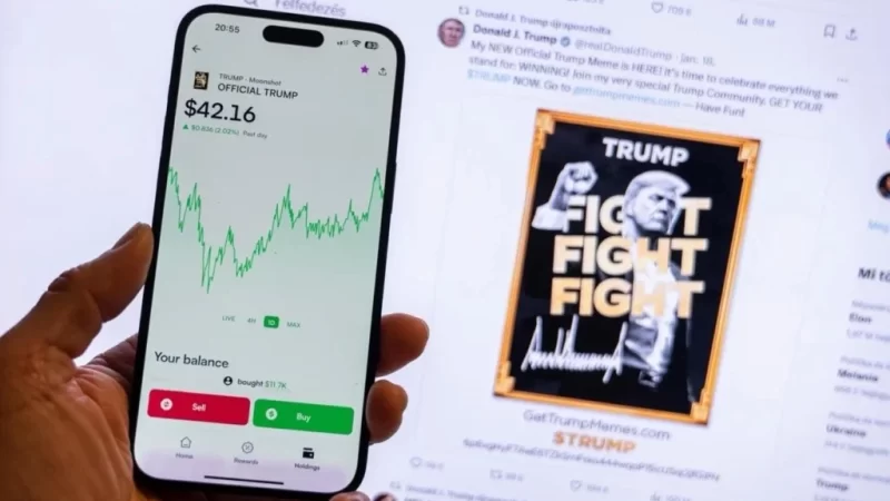 The TRUMP Token team just moved $12M TRUMP